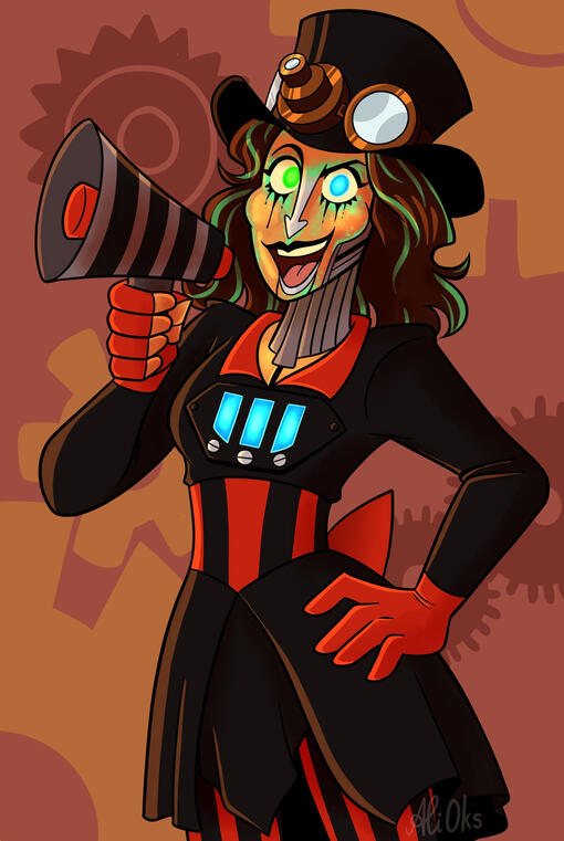 Механическая певица